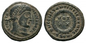 Constantine I 'the Great' (306-337 AD).Ae
Condition: Very Fine

Weight: 3,29 gr
Diameter: 19,10 mm