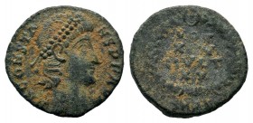 Constans (337-350 AD). AE 
Condition: Very Fine

Weight: 1,32 gr
Diameter: 14,00 mm