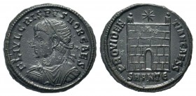 Crispus. Caesar, A.D. 317-326. AE
Condition: Very Fine

Weight: 3,98 gr
Diameter: 19,75 mm