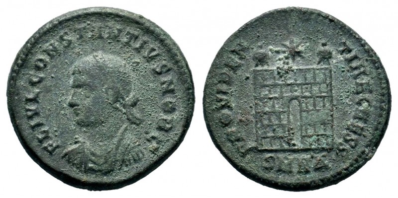 Constantine I (306-337 AD) for Constantius II Caesar. AE Nummus 
Condition: Very...