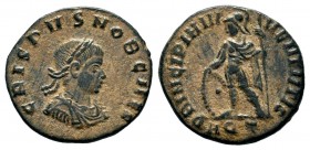 Crispus. Caesar, A.D. 317-326. AE follis
Condition: Very Fine

Weight: 3,11 gr
Diameter: 18,50 mm