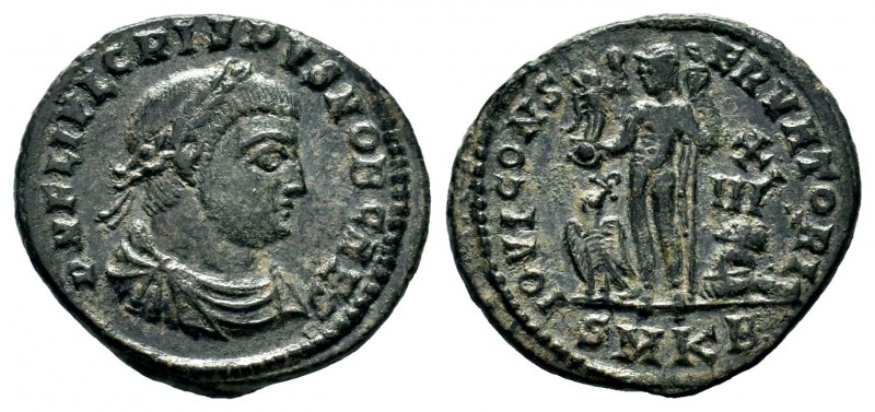 Crispus. Caesar, A.D. 317-326. AE follis
Condition: Very Fine

Weight: 2,96 gr
D...