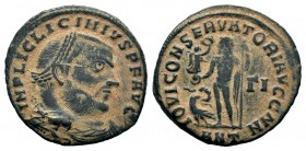 Licinius I (308-324 AD). AE Follis
Condition: Very Fine

Weight: 3,65 gr
Diameter: 21,00 mm