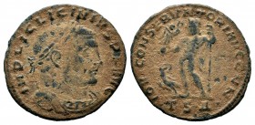 Licinius I (308-324 AD). AE Follis
Condition: Very Fine

Weight: 3,46 gr
Diameter: 22,50 mm