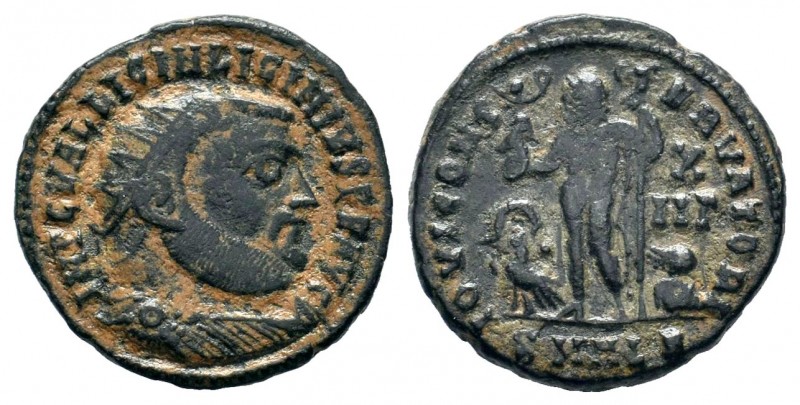 Licinius I (308-324 AD). AE Follis
Condition: Very Fine

Weight: 3,33 gr
Diamete...