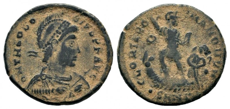 Theodosius I. A.D. 379-395. AE 
Condition: Very Fine

Weight: 4,69 gr
Diameter: ...