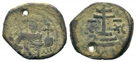 Byzantine Unidentified Coins, Ae
Condition: Very Fine

Weight: 3,02 gr
Diameter: 18,30 mm