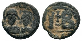 Heraclius. 610-641. AE . Alexandria mint.
Condition: Very Fine

Weight: 3,69 gr
Diameter: 15,80 mm