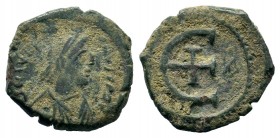 Justinian I AE . 527-565 AD.
Condition: Very Fine

Weight: 2,21 gr
Diameter: 15,50 mm