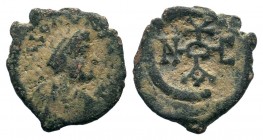 Justinian I AE . 527-565 AD.
Condition: Very Fine

Weight: 1,18 gr
Diameter: 14,60 mm