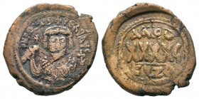 Phocas (602-610 AD). AE 
Condition: Very Fine

Weight: 11,18 gr
Diameter: 27,80 mm