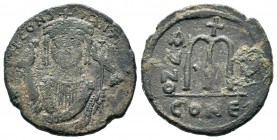 Tiberius II Constantine (582-602), Ae
Condition: Very Fine

Weight: 17,75 gr
Diameter: 35,00 mm