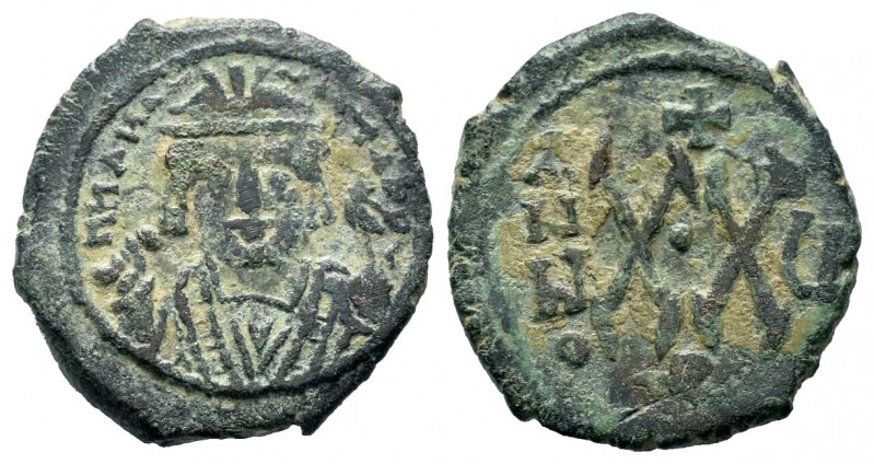Maurice Tiberius (582-602), Ae
Condition: Very Fine

Weight: 6,20 gr
Diameter: 2...
