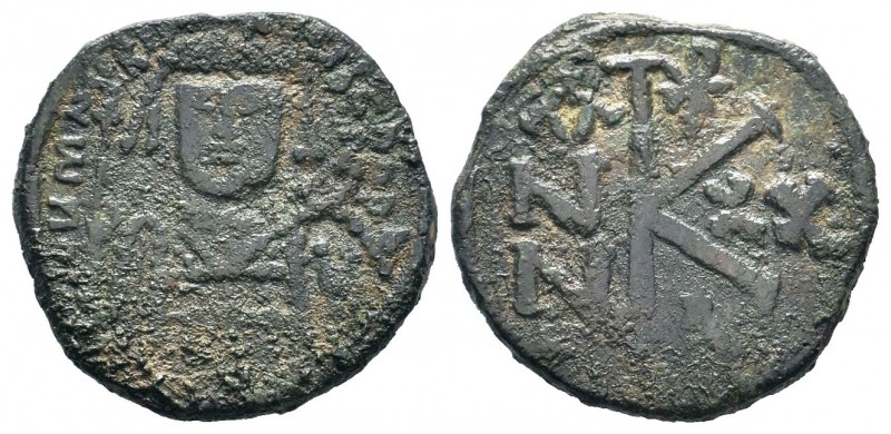 Maurice Tiberius (582-602), Ae
Condition: Very Fine

Weight: 5,93 gr
Diameter: 2...