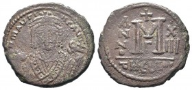 Maurice Tiberius (582-602), Ae
Condition: Very Fine

Weight: 9,20 gr
Diameter: 27,00 mm