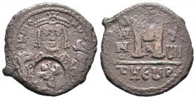 Maurice Tiberius (582-602), Ae
Condition: Very Fine

Weight: 9,24 gr
Diameter: 20,25 mm