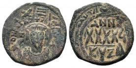 Phocas (602-610 AD). AE 
Condition: Very Fine

Weight: 10,39 gr
Diameter: 28,00 mm