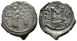 Heraclius (610-641 AD). AE Follis, Seleucia Isauriae, 
Condition: Very Fine

Weight: 10,20 gr
Diameter: 29,35 mm