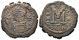 Justinian I Follis Ae. 527-565 AD.
Condition: Very Fine

Weight: 17,07 gr
Diameter: 32,30 mm