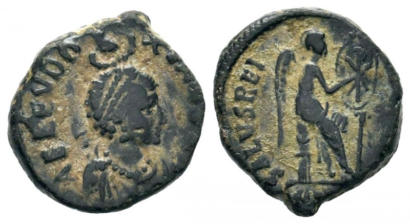 Aelia Eudoxia. Augusta, A.D. 400-404. AE 
Condition: Very Fine

Weight: 3,43 gr
...