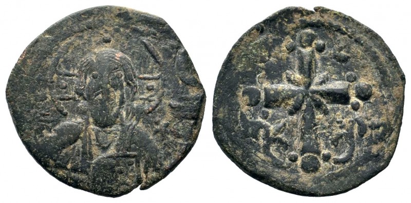 BYZANTINE. 1028-1034. Æ anonymous follis, Bust of Christ.
Condition: Very Fine

...