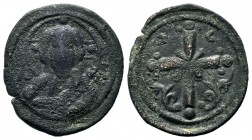 BYZANTINE. 1028-1034. Æ anonymous follis, Bust of Christ.
Condition: Very Fine

Weight: 4,68 gr
Diameter: 26,15 mm