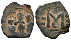 Arab - Byzantine Coins Ae,
Condition: Very Fine

Weight: 4,86 gr
Diameter: 25,40 mm
