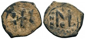 Arab - Byzantine Coins Ae,
Condition: Very Fine

Weight: 5,32 gr
Diameter: 23,00 mm
