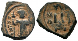 Arab - Byzantine Coins Ae,
Condition: Very Fine

Weight: 3,78 gr
Diameter: 21,50 mm