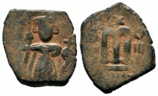 Arab - Byzantine Coins Ae,
Condition: Very Fine

Weight: 4,48 gr
Diameter: 21,15 mm