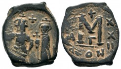 Arab - Byzantine Coins Ae,
Condition: Very Fine

Weight: 7,35 gr
Diameter: 24,00 mm