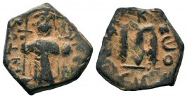 Arab - Byzantine Coins Ae,
Condition: Very Fine

Weight: 2,71 gr
Diameter: 21,00 mm