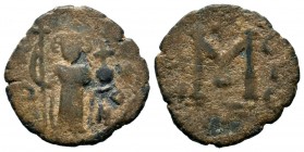 Arab - Byzantine Coins Ae,
Condition: Very Fine

Weight: 3,77 gr
Diameter: 22,25 mm