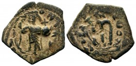 Arab - Byzantine Coins Ae,
Condition: Very Fine

Weight: 5,38 gr
Diameter: 26,30 mm