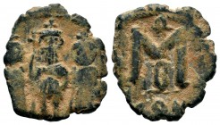 Arab - Byzantine Coins Ae,
Condition: Very Fine

Weight: 3,99 gr
Diameter: 22,00 mm