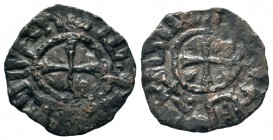 Cilician Armenia. Baronial Period. Roupen I. 1080-1095 AD. AE Pogh, 
Condition: Very Fine

Weight: 2,24 gr
Diameter: 20,50 mm
