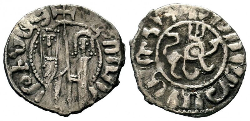 Armenia, Hetoum I AR Tram. AD 1226-1270. Hetoum and Queen Zabel
Condition: Very ...