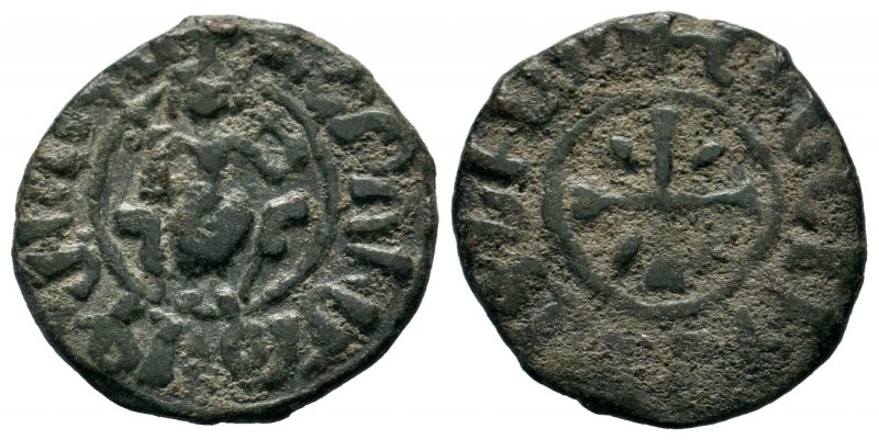 Cilician Ancient Armenia. King Hetoum I, 1226-1270 AD. Ae Kardez
Condition: Very...