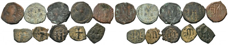 A mixed Lot of 10 Ancient Coins,About fine to about very fine. LOT SOLD AS IS, N...