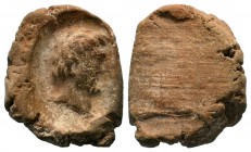 Ancient Roman Terracotta Theater Ticket.Weight:2,66 gr
Diameter: 22,70 mm