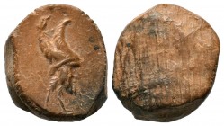 Ancient Roman Terracotta Theater Ticket.Weight: 3,21 gr
Diameter: 22,00 mm