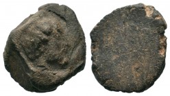 Ancient Roman Terracotta Theater Ticket.Weight: 1,65 gr
Diameter: 17,00 mm