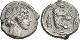 Leontini. Tetradrachm.
From a European private collection and purchased in 1991.