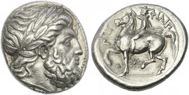 Philip II, 359 – 336. Tetradrachm. Ex Helios 7, 2011, 279.