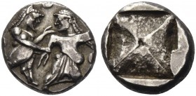 Siri or Lete. Stater. Of excellent Archaic style.
Ex M&M FPL, 1971, 8.