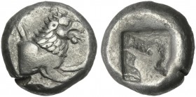 Chersonesus. Drachm. An apparently unpublished and a very interesting issue. 