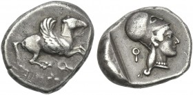 Corinth. Stater.From the Lockett collection.