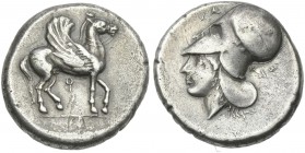 Corinth. Stater. A very rare variety.