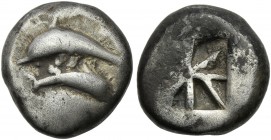 Thera. Stater. Very rare.
Ex Lanz 92, 1999, 242.