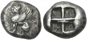 Islands off Ionia, Chios. Stater.
Ex Spink Numismatic Circular 1987.